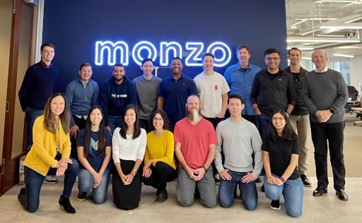 Monzo USA Team Oct 2021