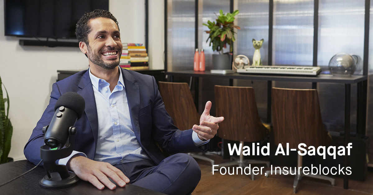 Walid, fundador de Insureblocks