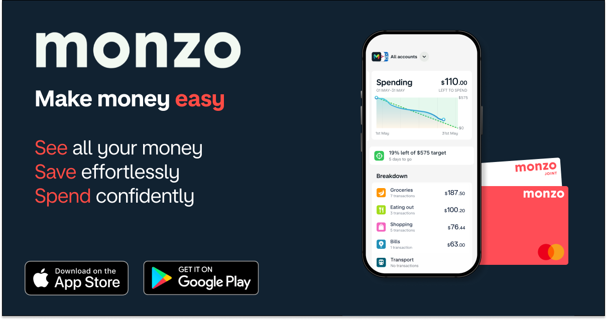 See Your Money Monzo 3955