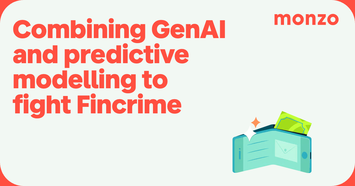 Combining generative AI and predictive modelling to fight financial crime