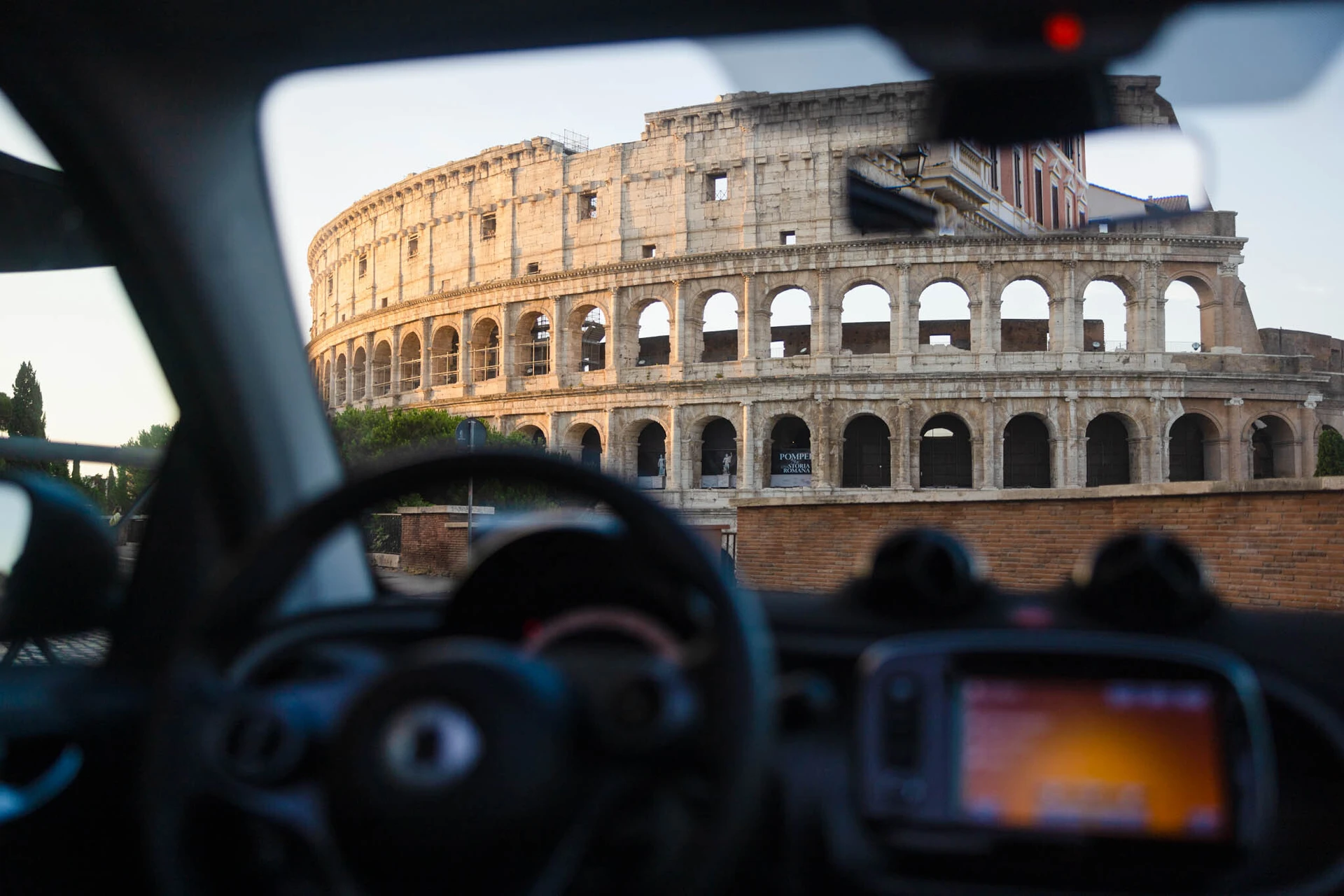 Noleggio auto in Roma