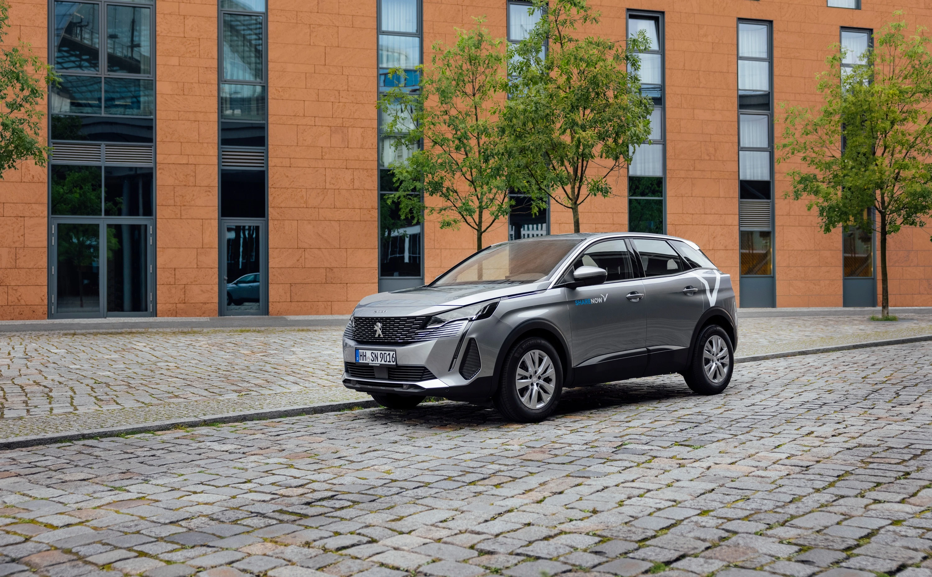 New Peugeot 3008 SUV cars for sale at Hallidays car dealer based