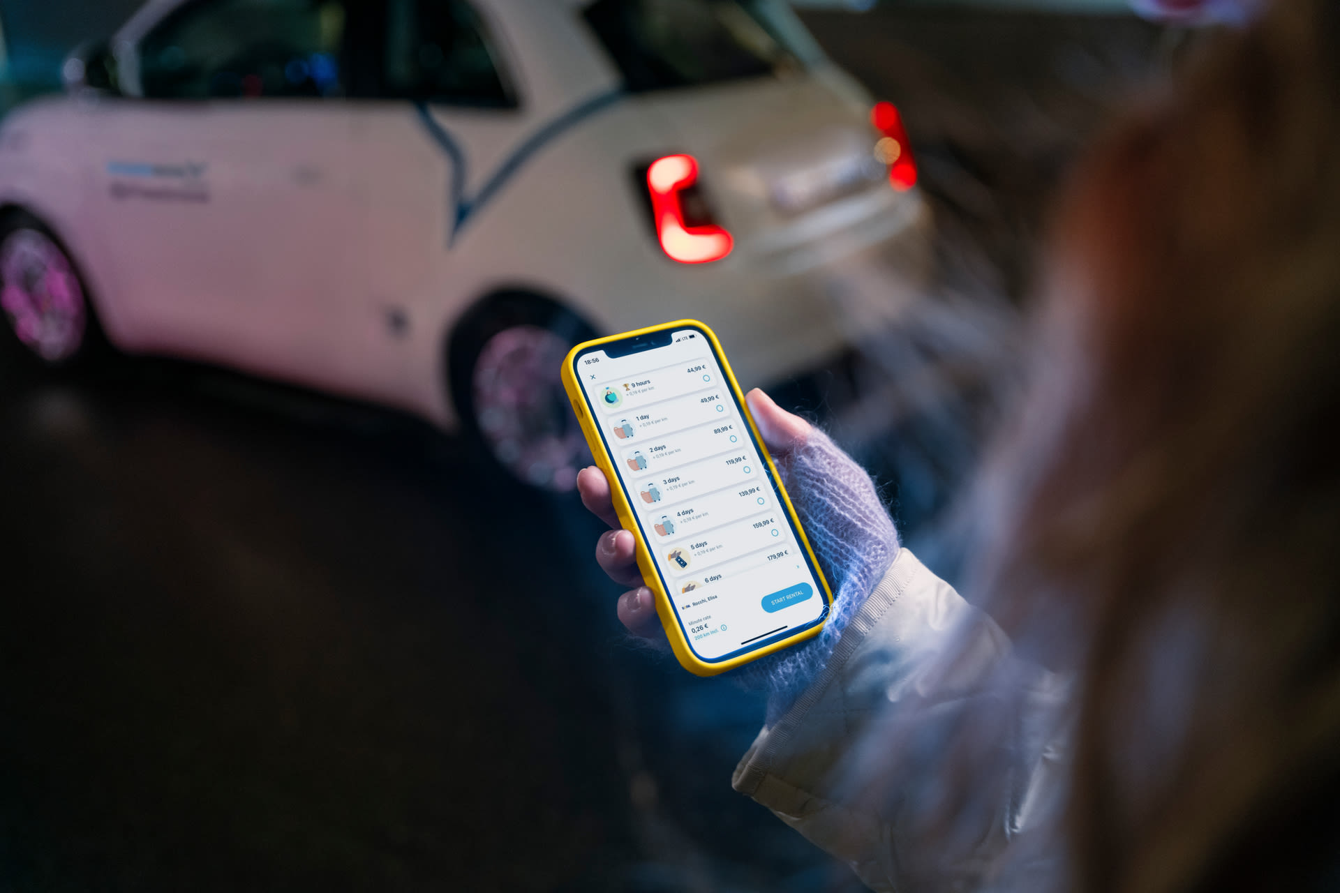 Car rental in Netherlands from € 21,65/day SHARE NOW