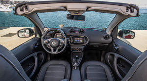 Image smart fortwo cabrio Rooftop Open Sea View