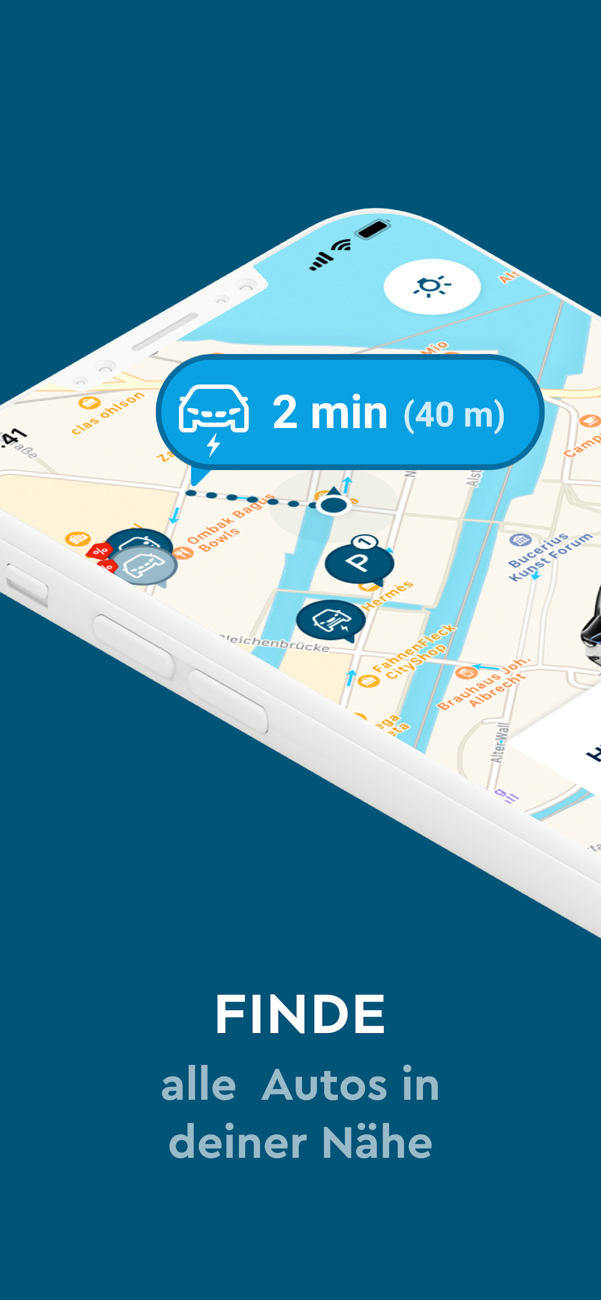 Carsharing-App - Auto per App mieten |SHARE NOW