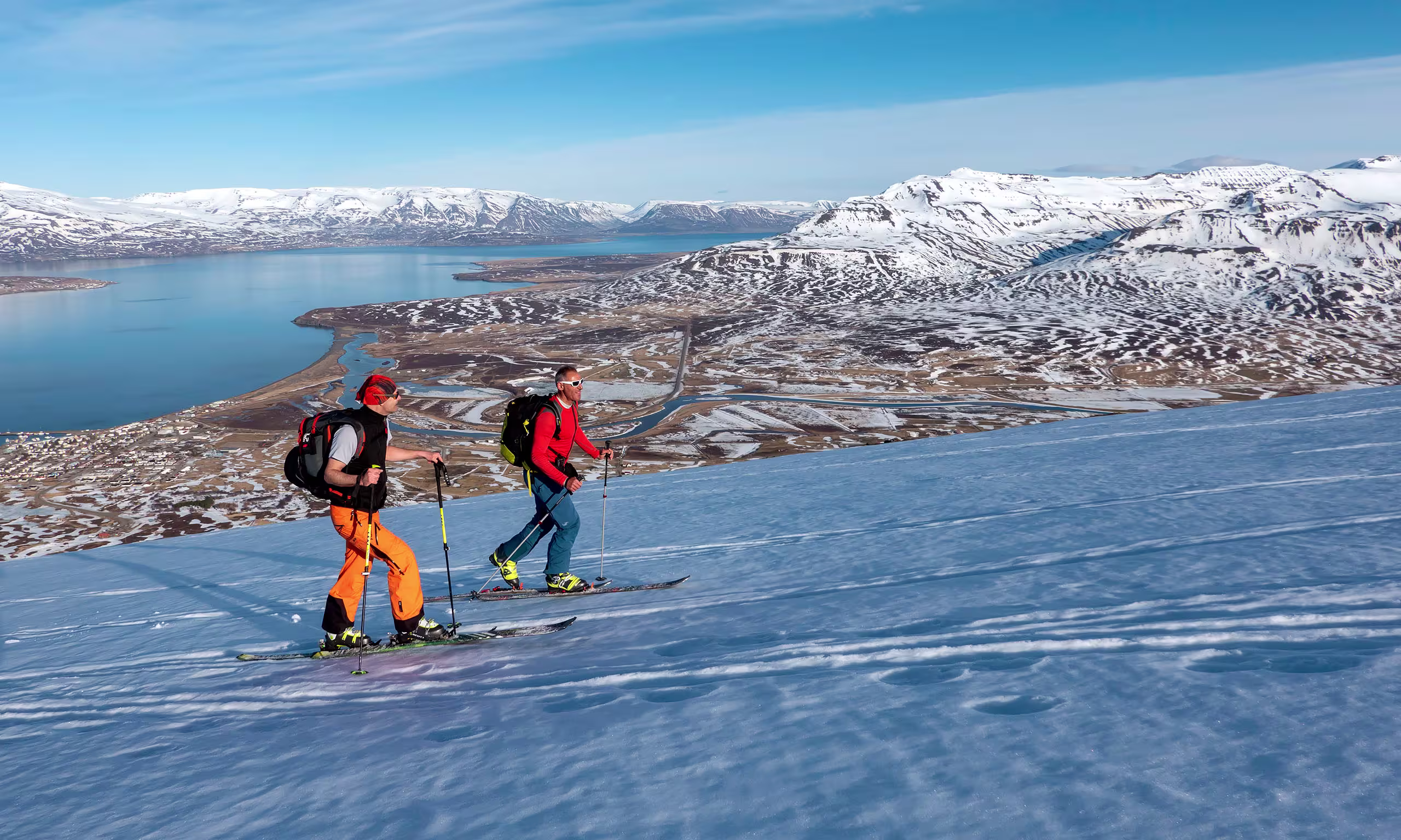 Cima serale sopra Dalvik