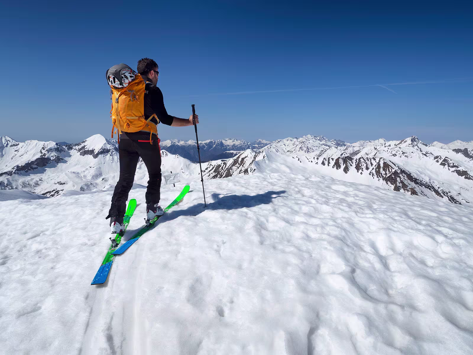 Sulla vetta della Cima di Lemma