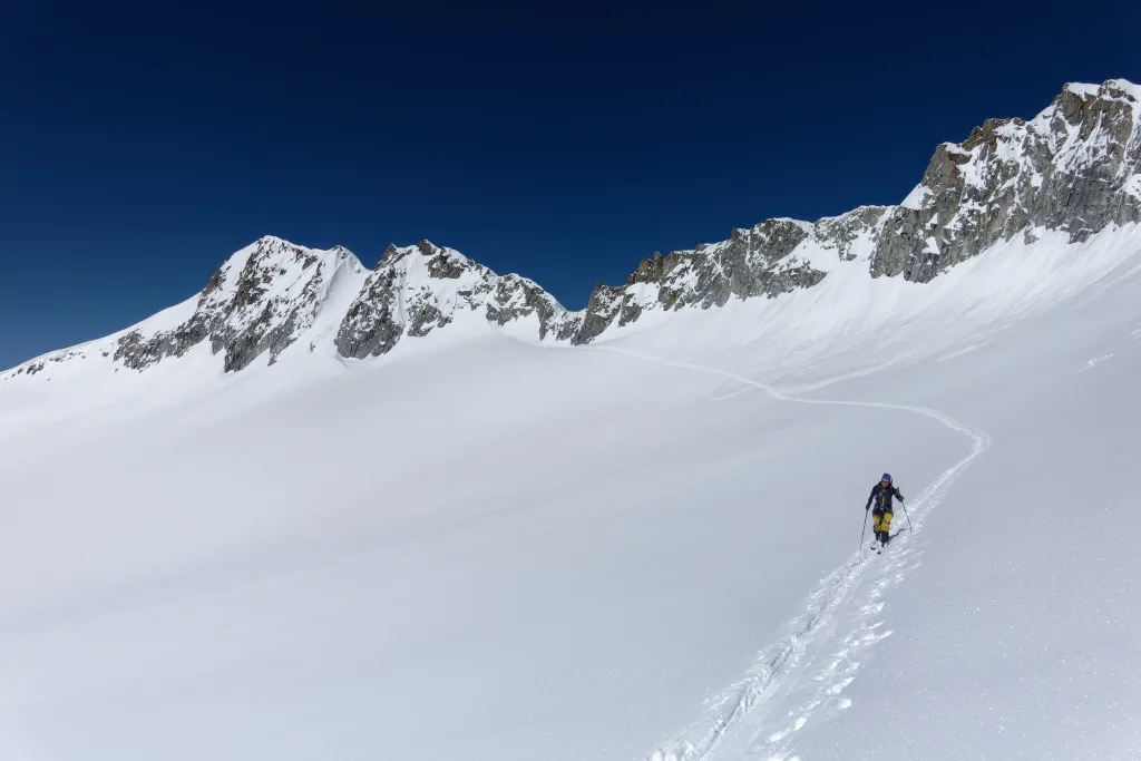 Lasciamo la Sella Freshfield