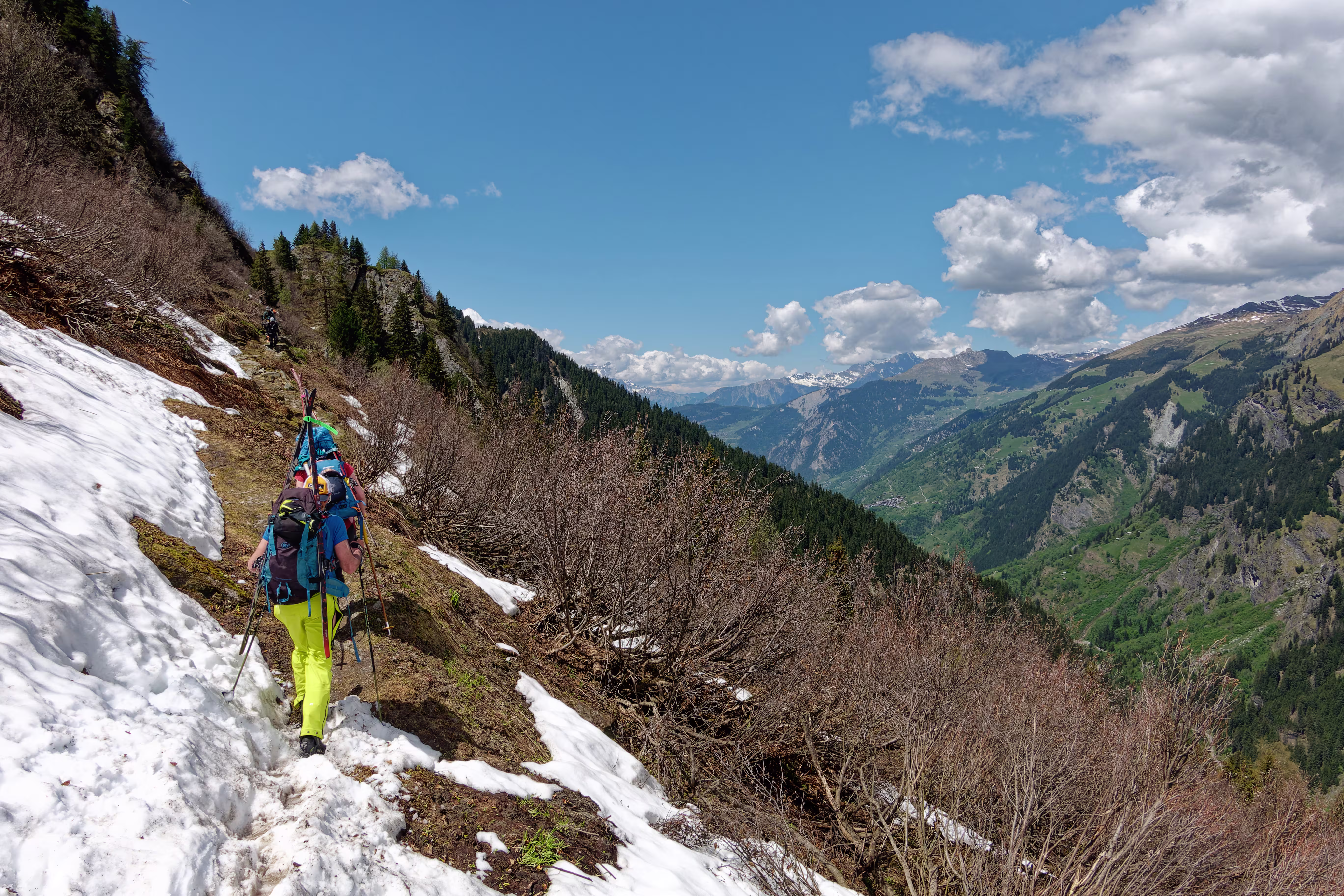 Primo pezzo tutto a piedi
