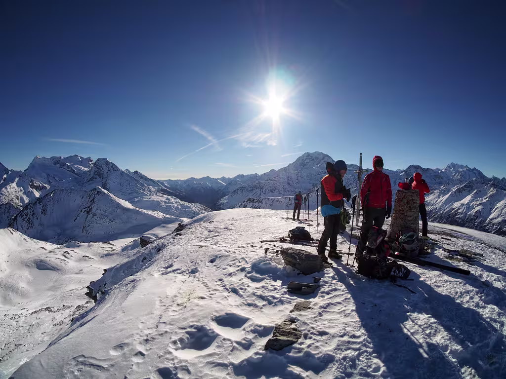 Panorama di vetta dallo Spitzhorli