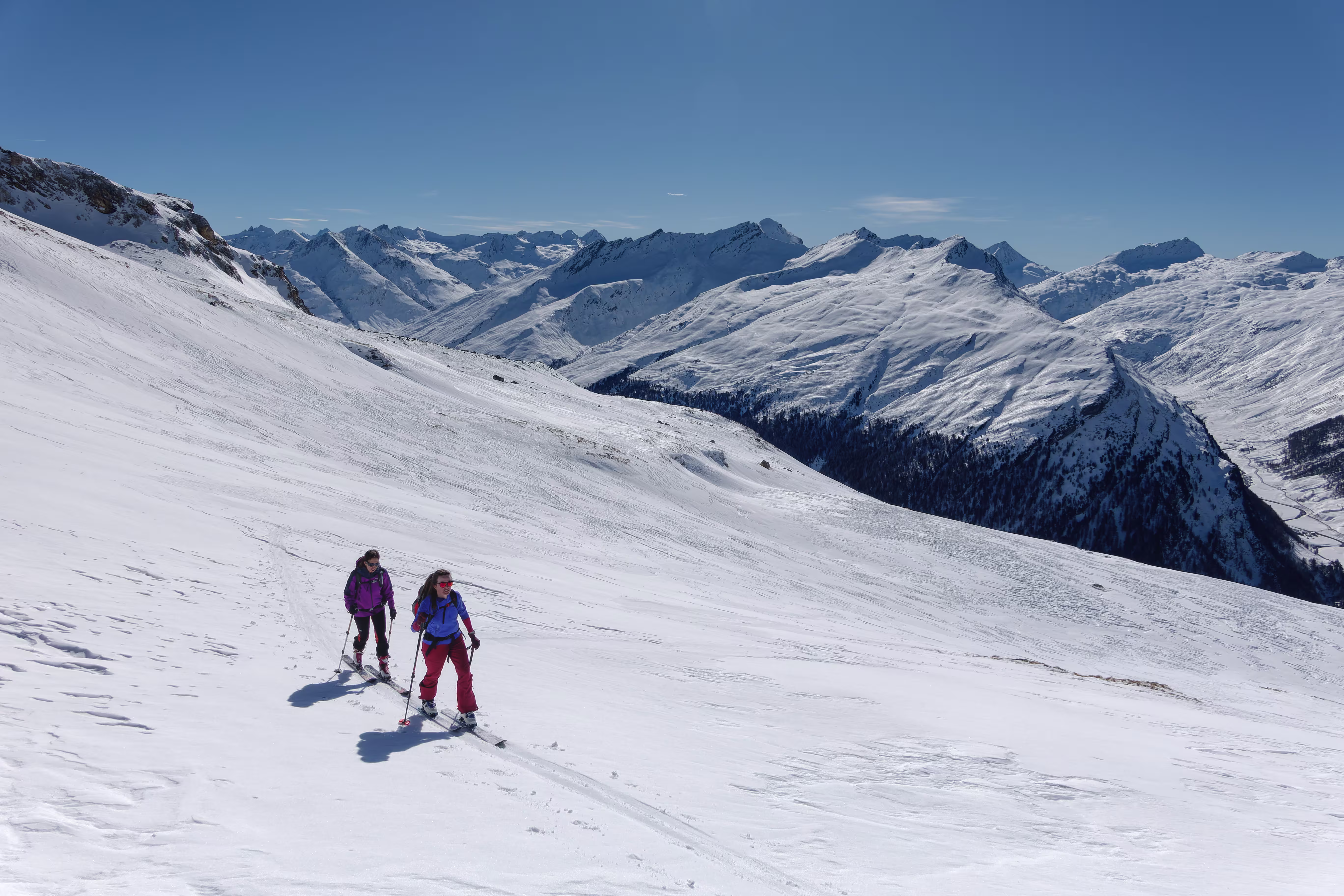 Bei panorami sulla testata della Val d’Avers