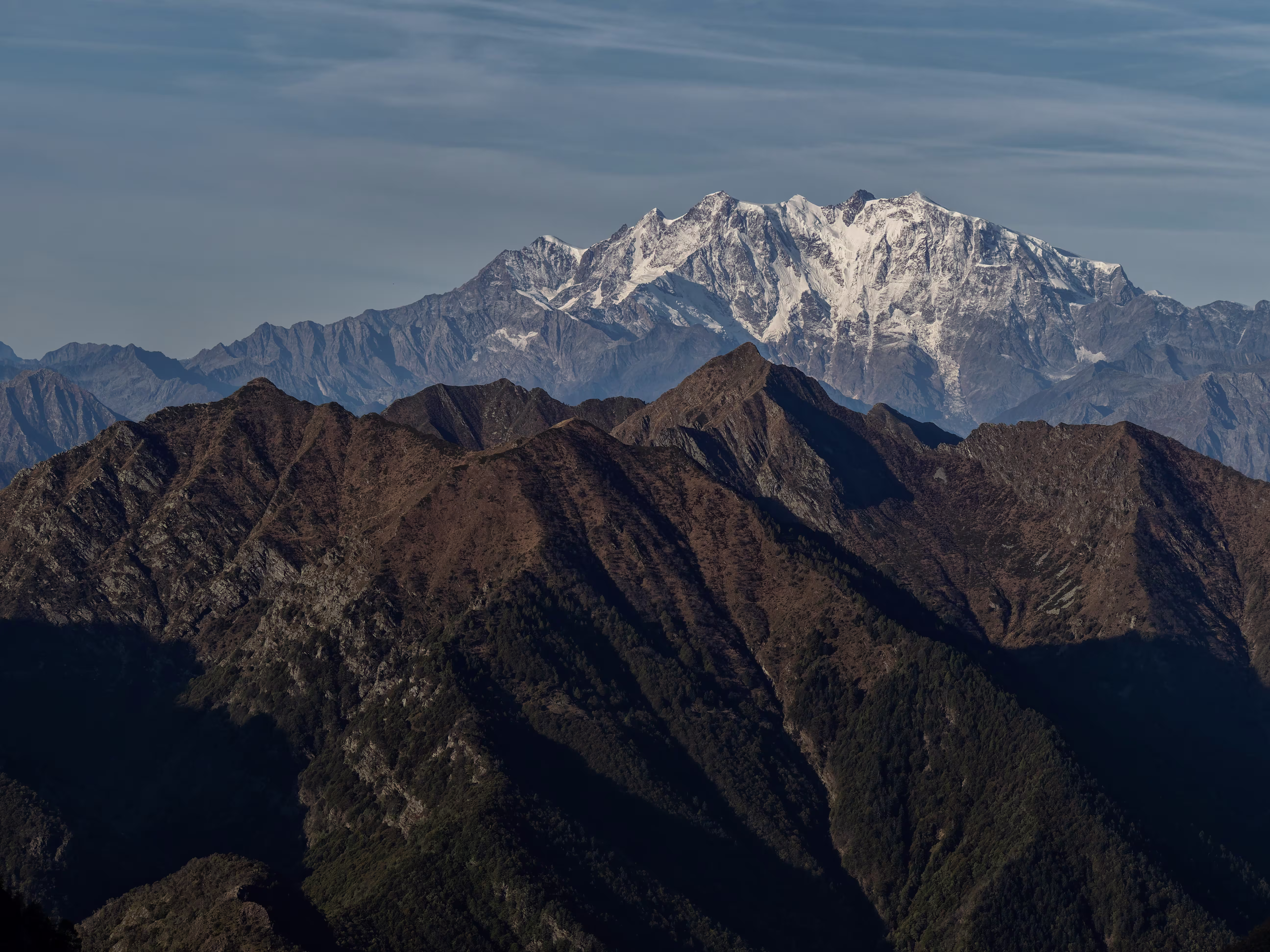 Il Monte Rosa da Scaredi