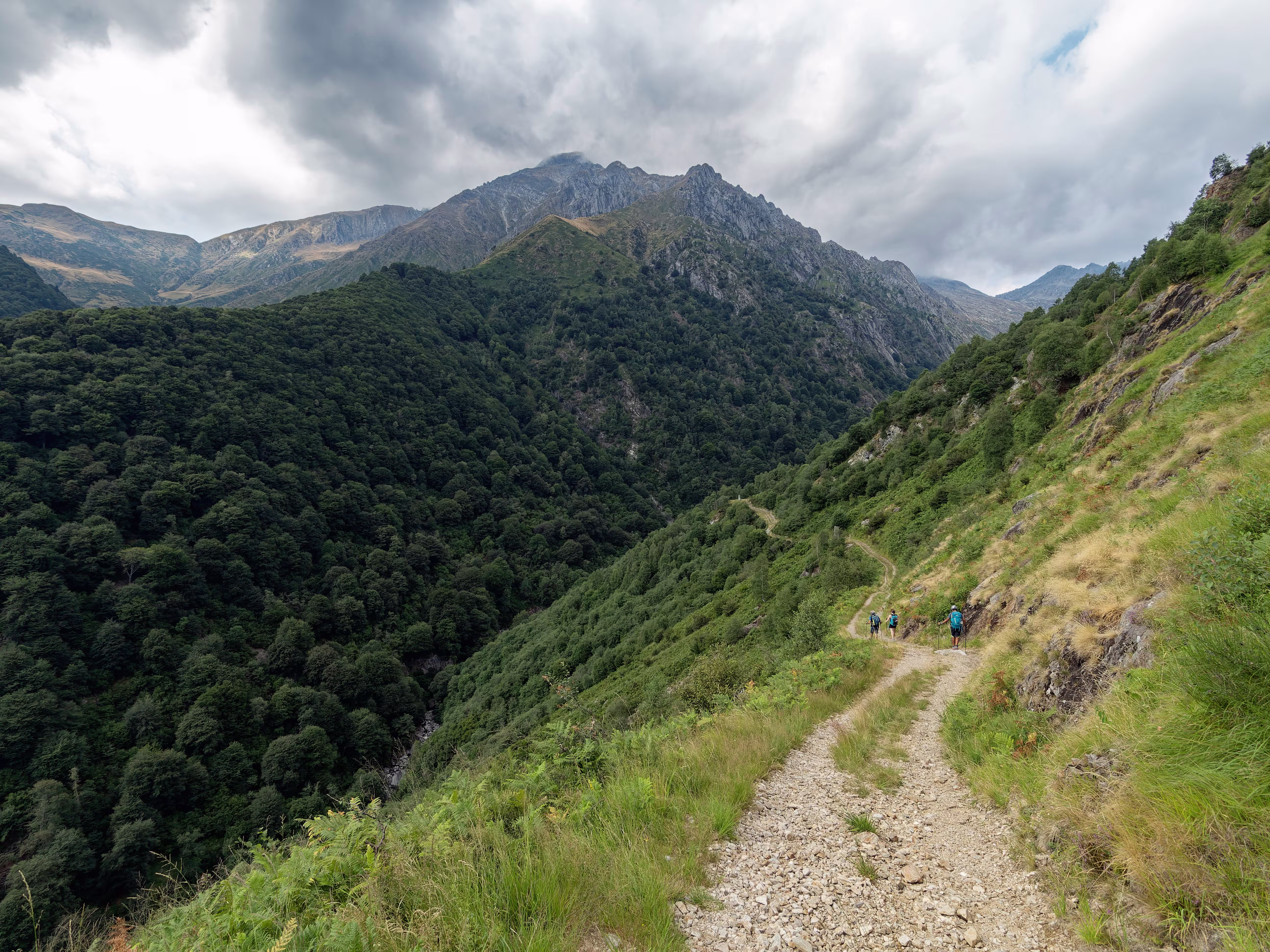 La strada sterrata verso la Foppa