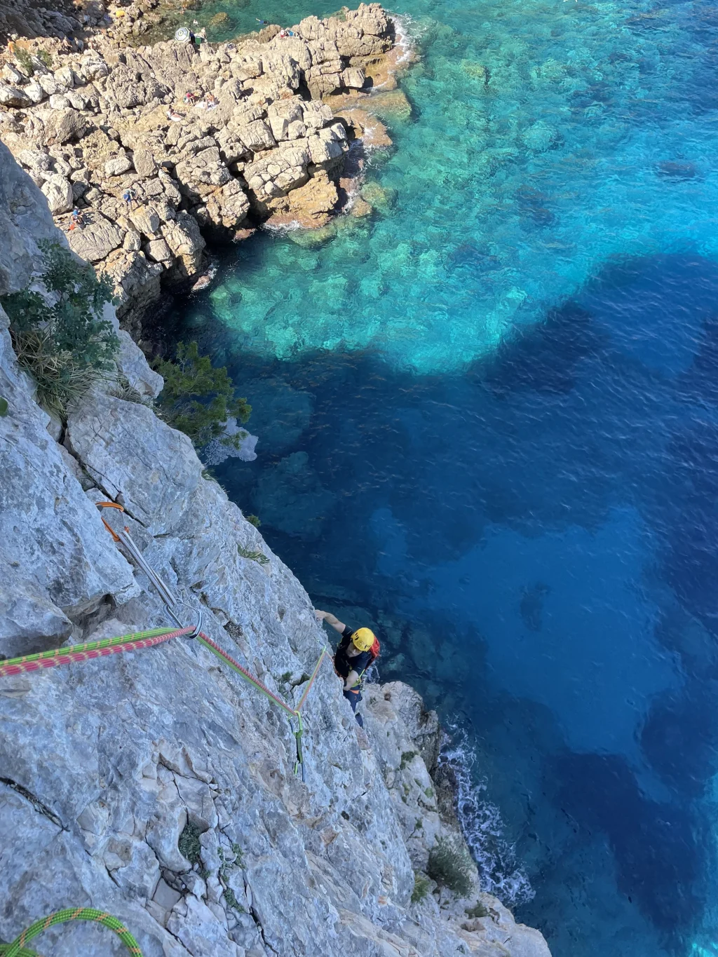 Arrivo del secondo tiro