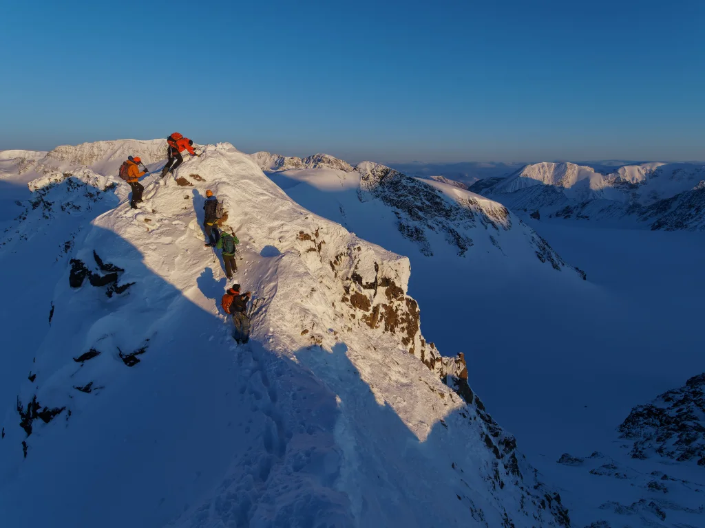 La vetta del Tritonfjellet