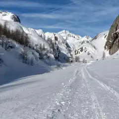 Avvicinamento al rifugio