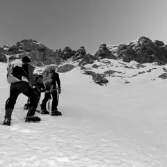 Si vedono i due coni che segnano l’ingresso