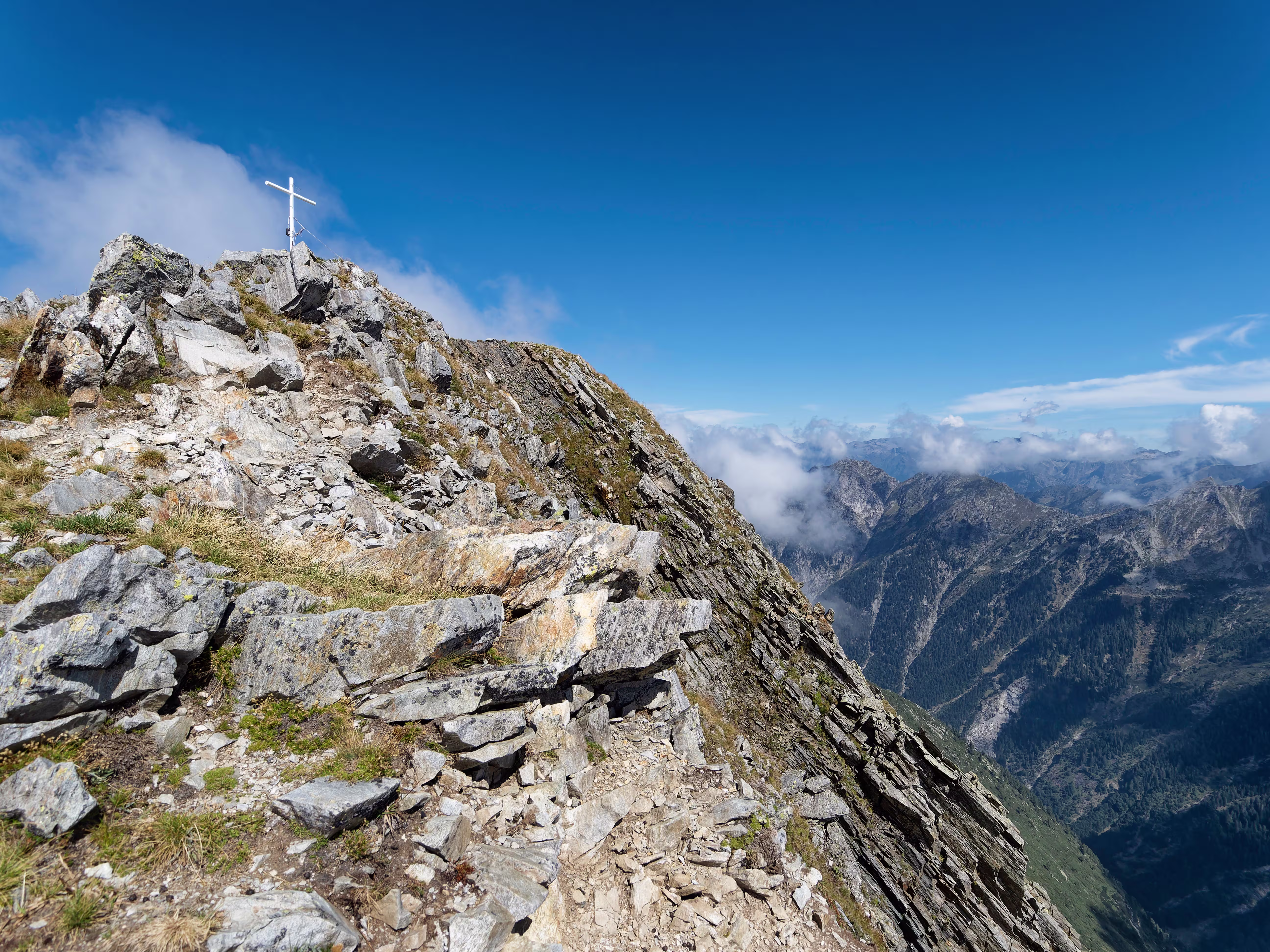 La vetta del Pizzo Paglia