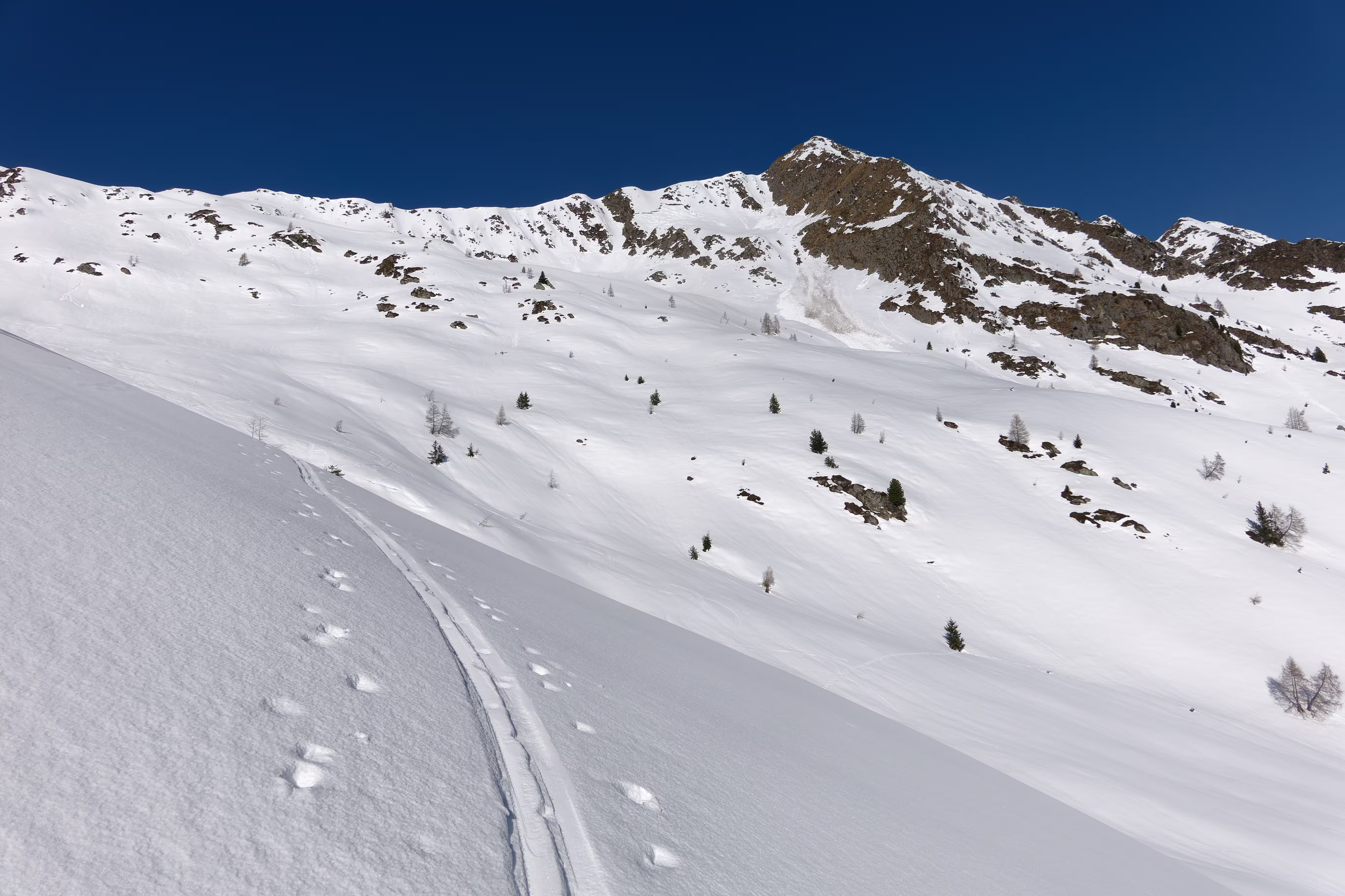 La Vallocci dalla fine del traverso