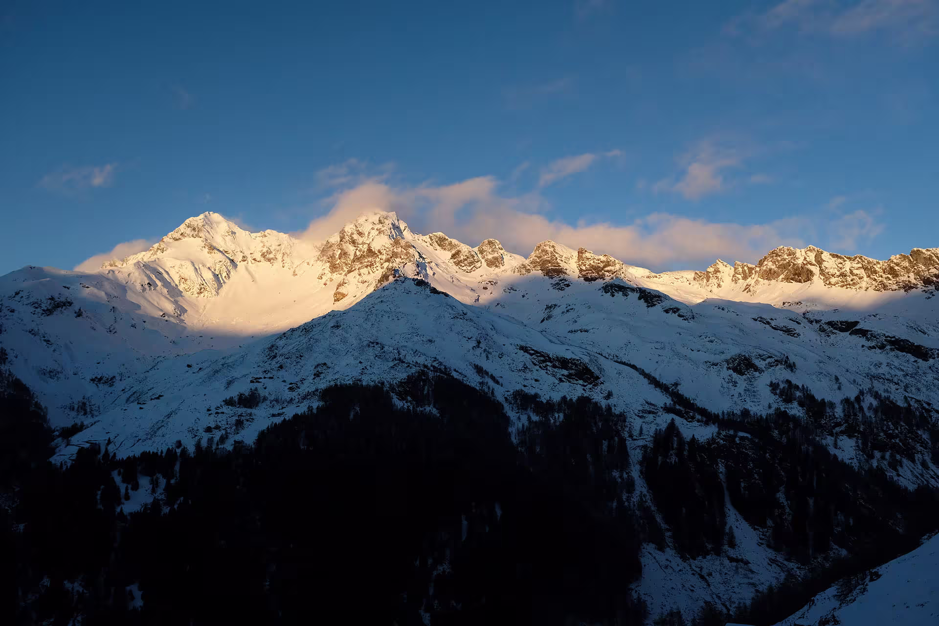 Alba sul Pizzo Ferré