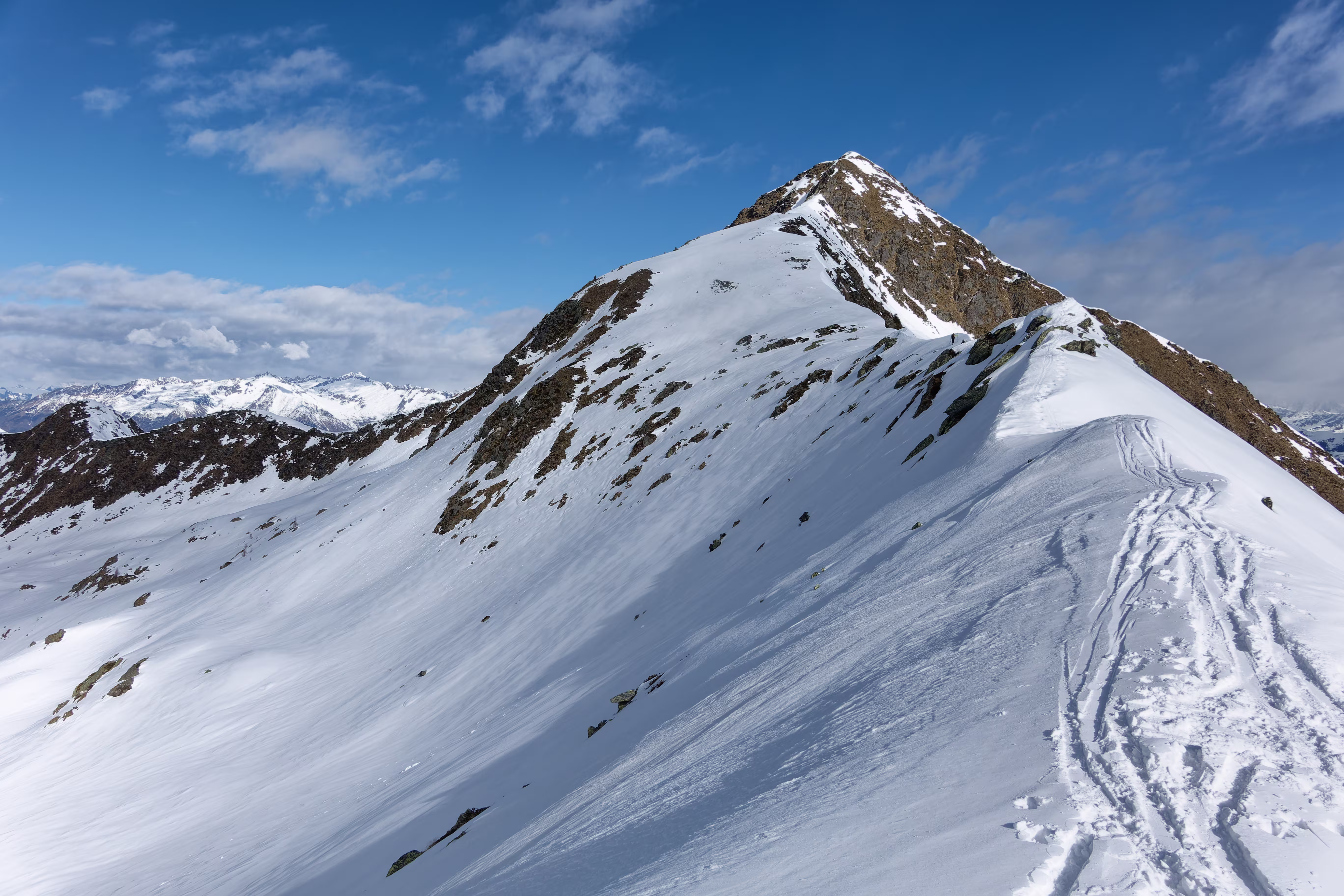 La cresta finale della Vallocci