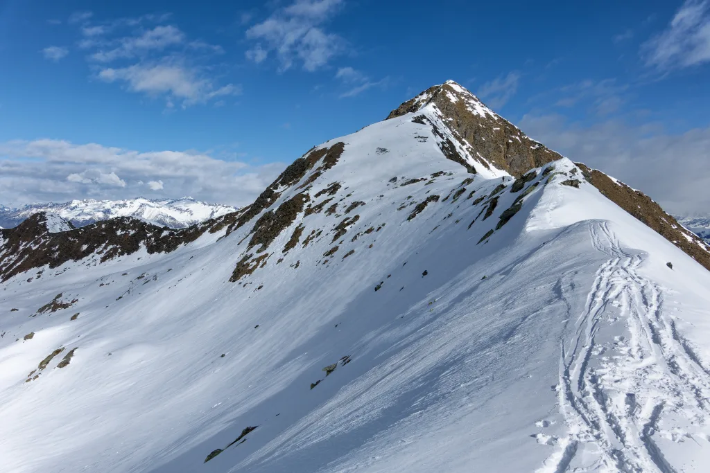 La cresta finale della Vallocci