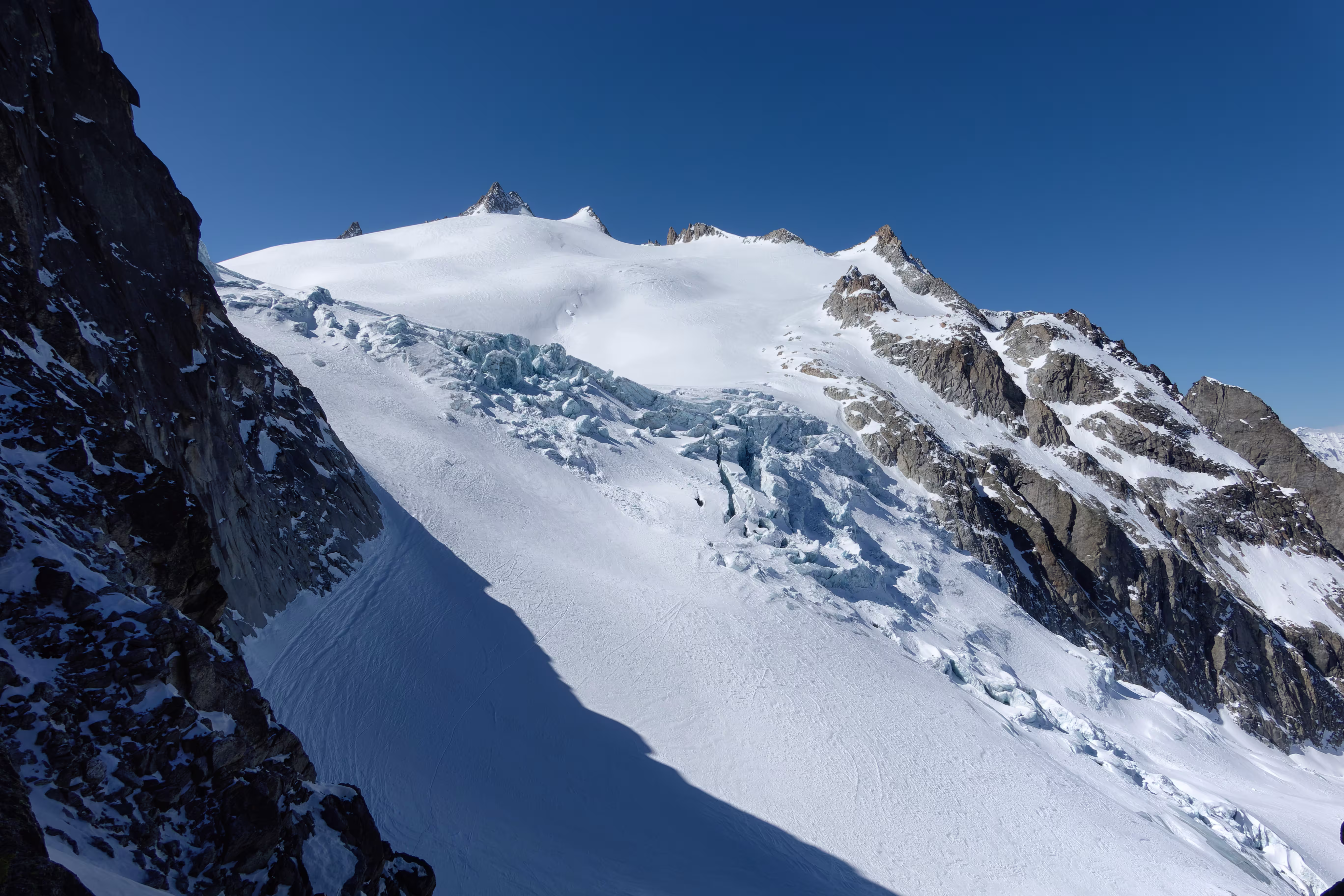 Il Ghiacciaio del Trient dal Col Des Ecandies