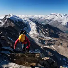 A pochi metri dalla vetta