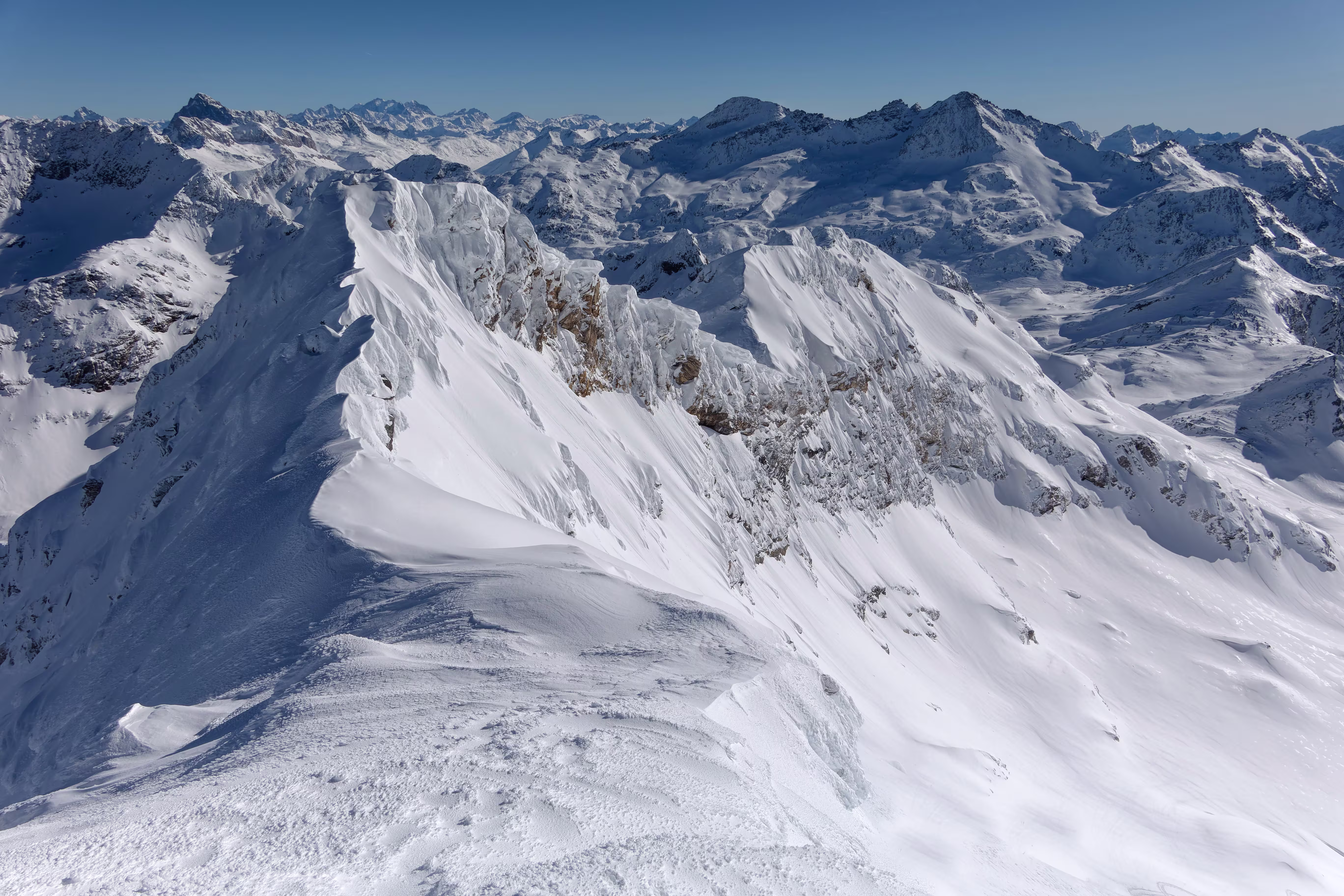 La Punta Rossa dalla Punta Nera