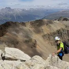 Verso il Piz San Gian