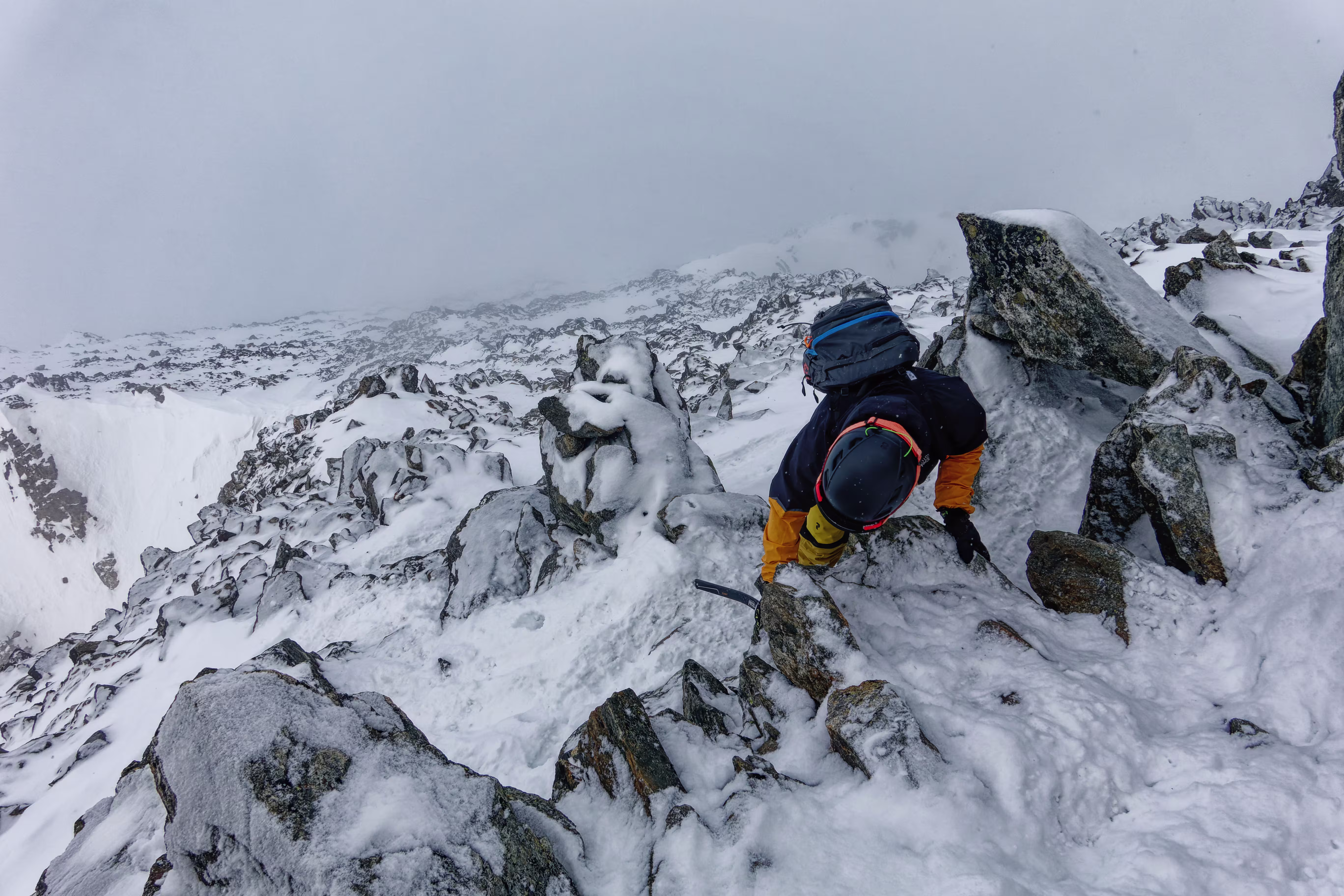 Discesa da fare con attenzione