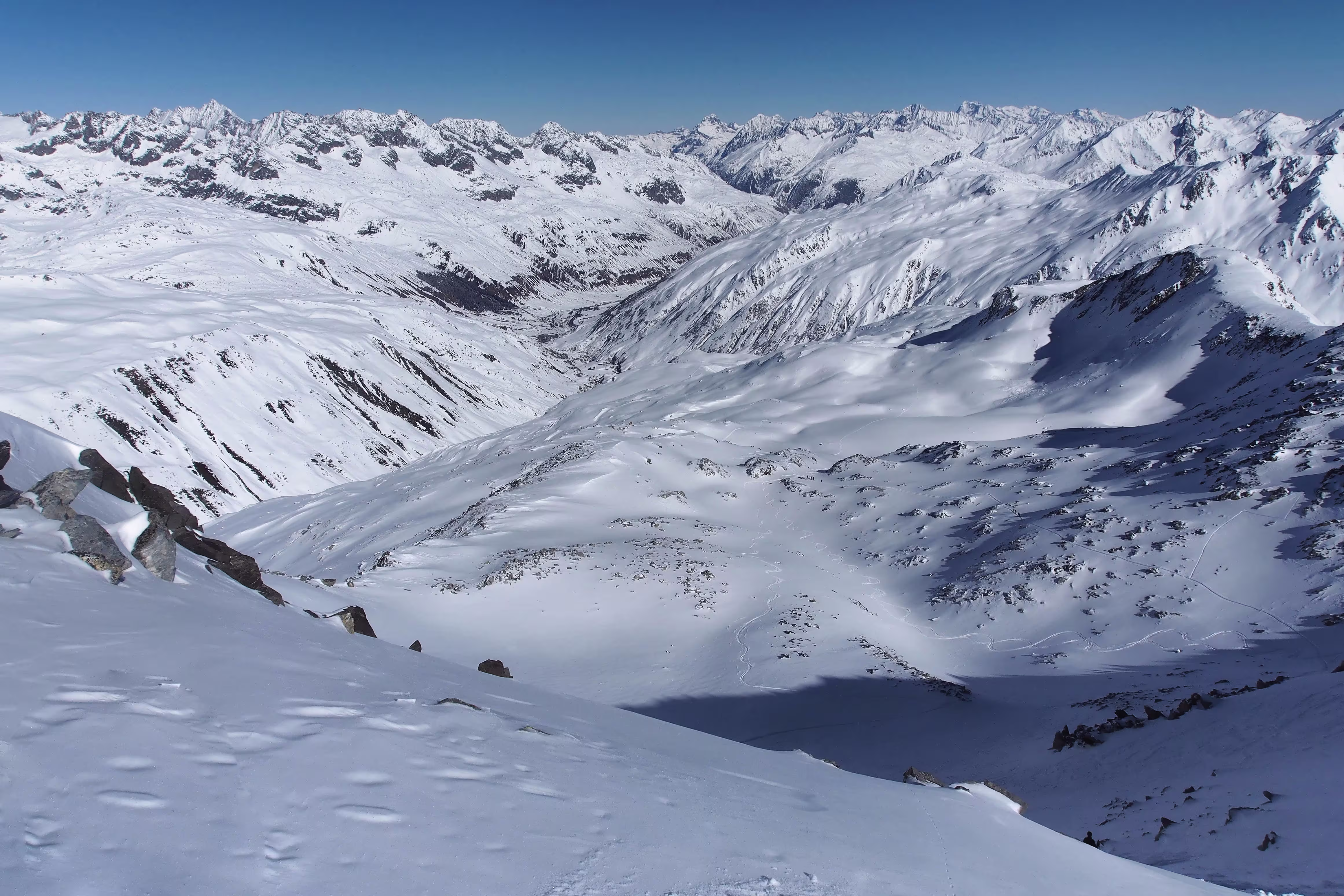 Panorama dalla vetta