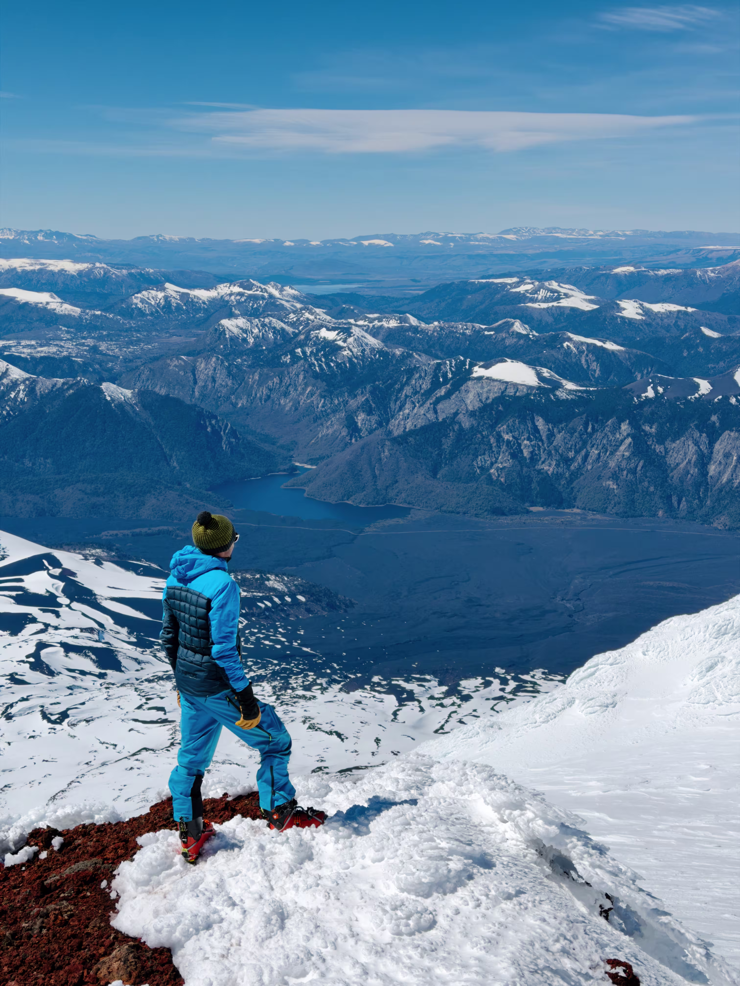 Dalla vetta del Llaima
