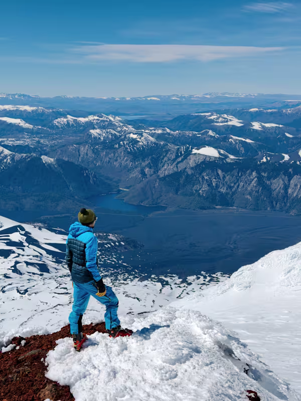 Dalla vetta del Llaima