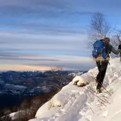 Avvicinamento al canalone