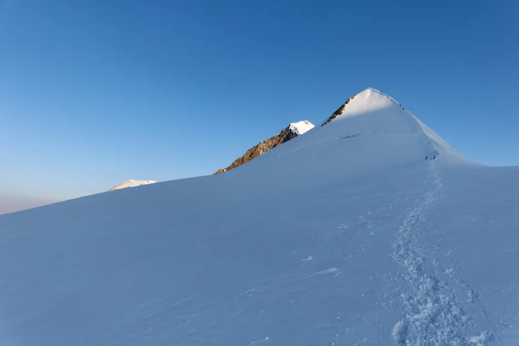 L’attacco del Lyskamm Orientale