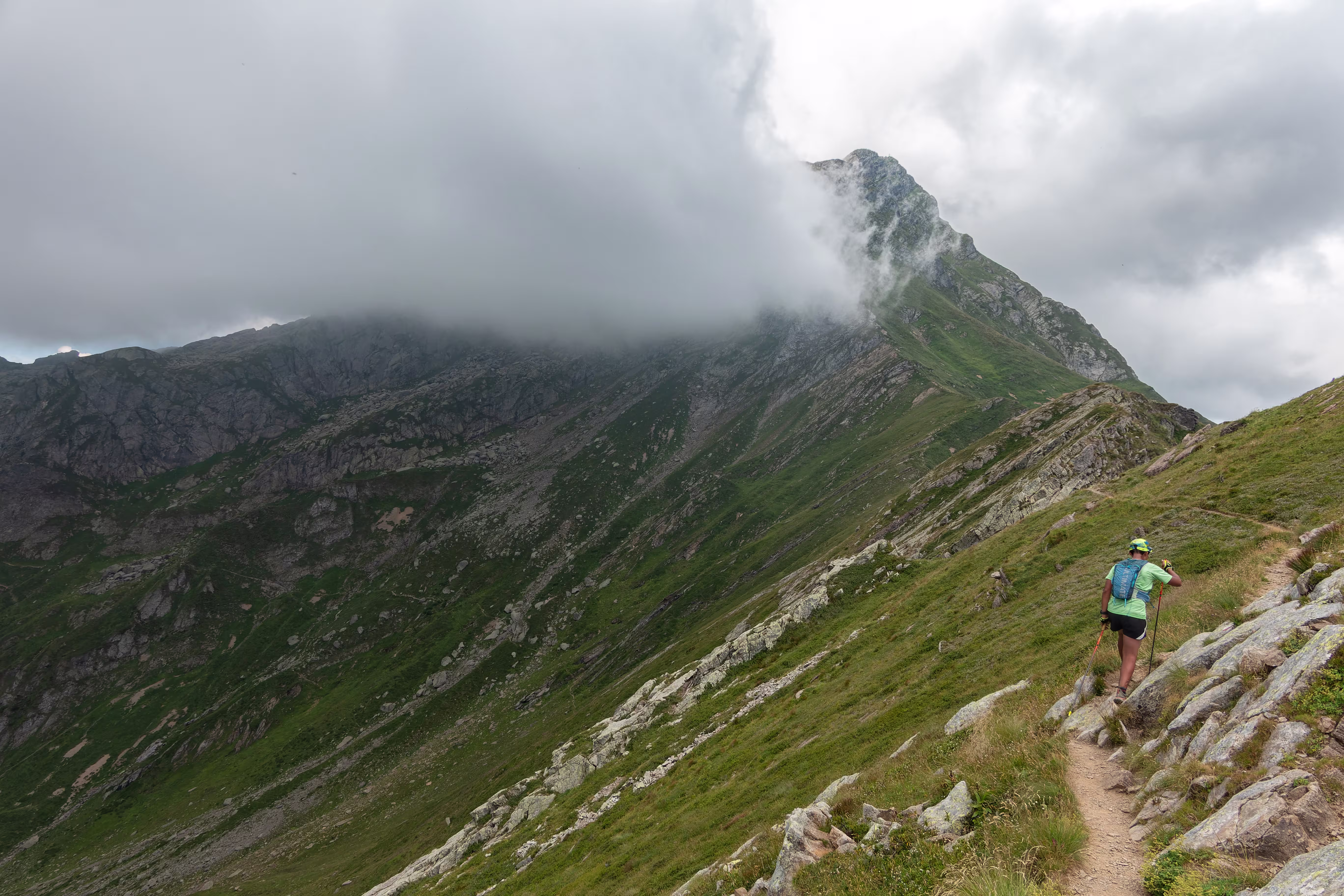 Verso il Pizzo Tre Signori