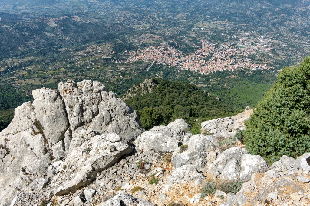 Vista su Oliena