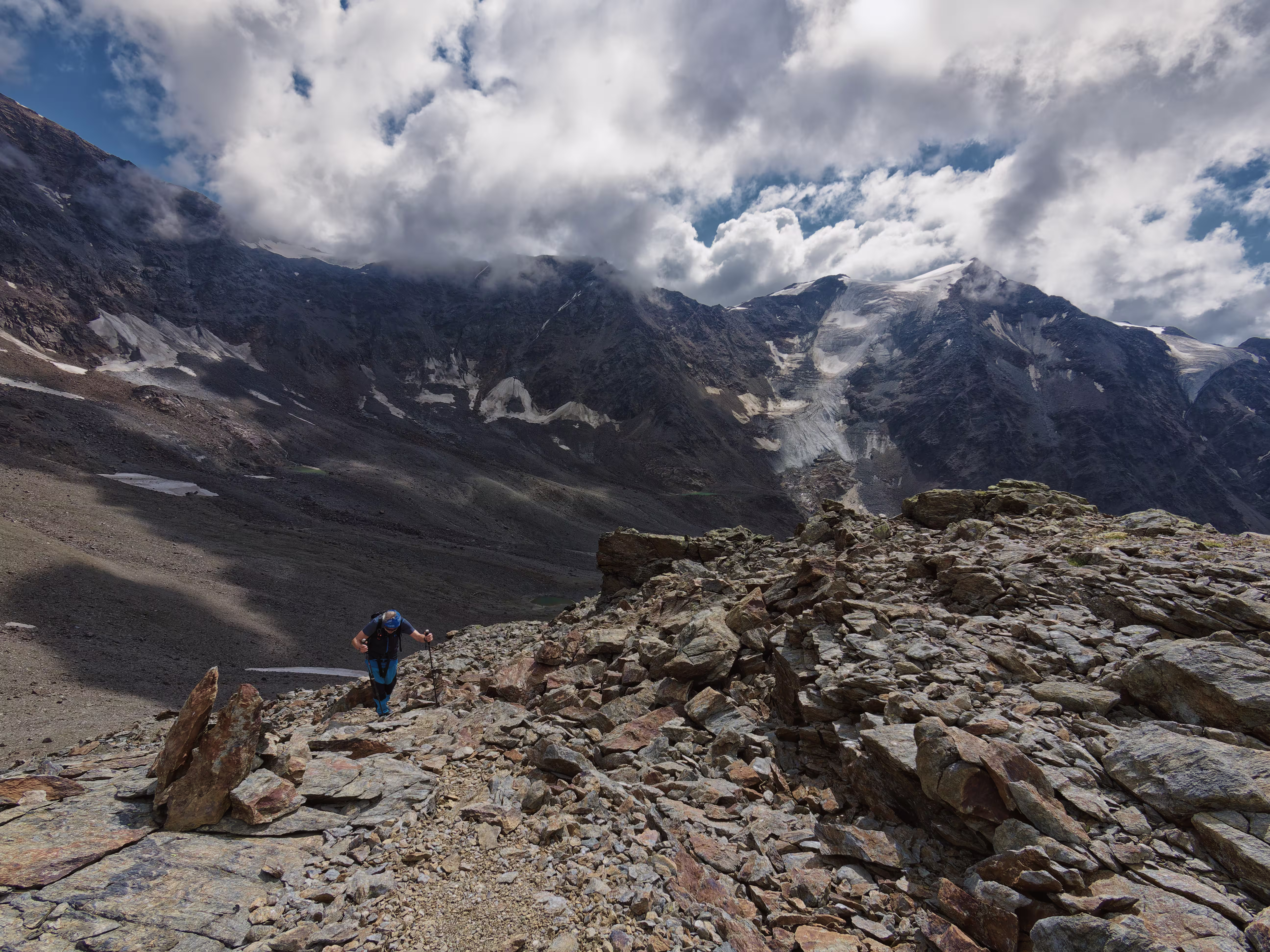 La salita è sempre agevole