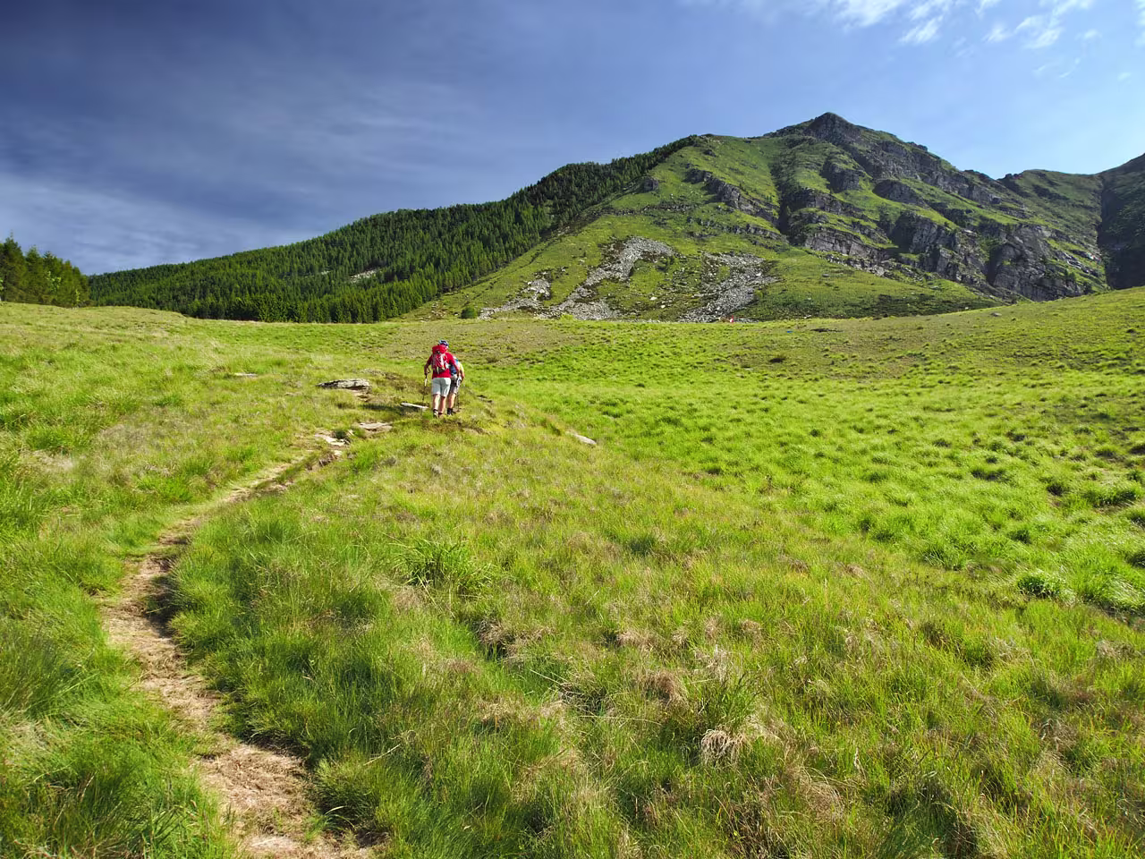 La piana dell’Alpe Bardughè