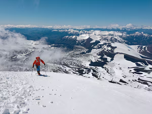 In vetta al Lonquimay