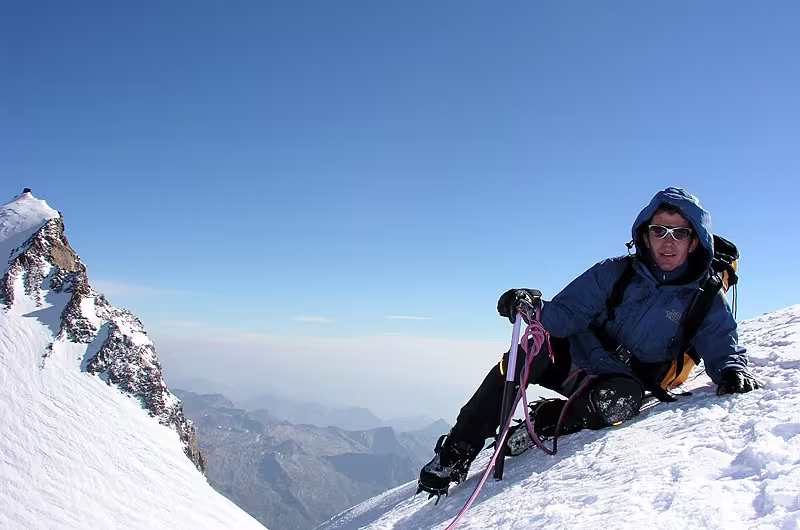 Io sulla Parrot, 4434m