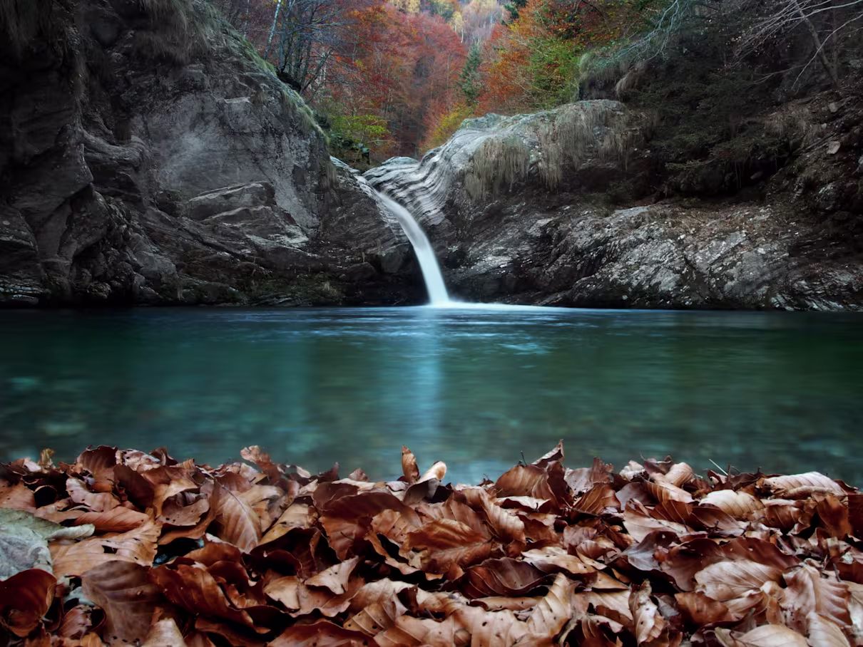 La cascata di In La Piana