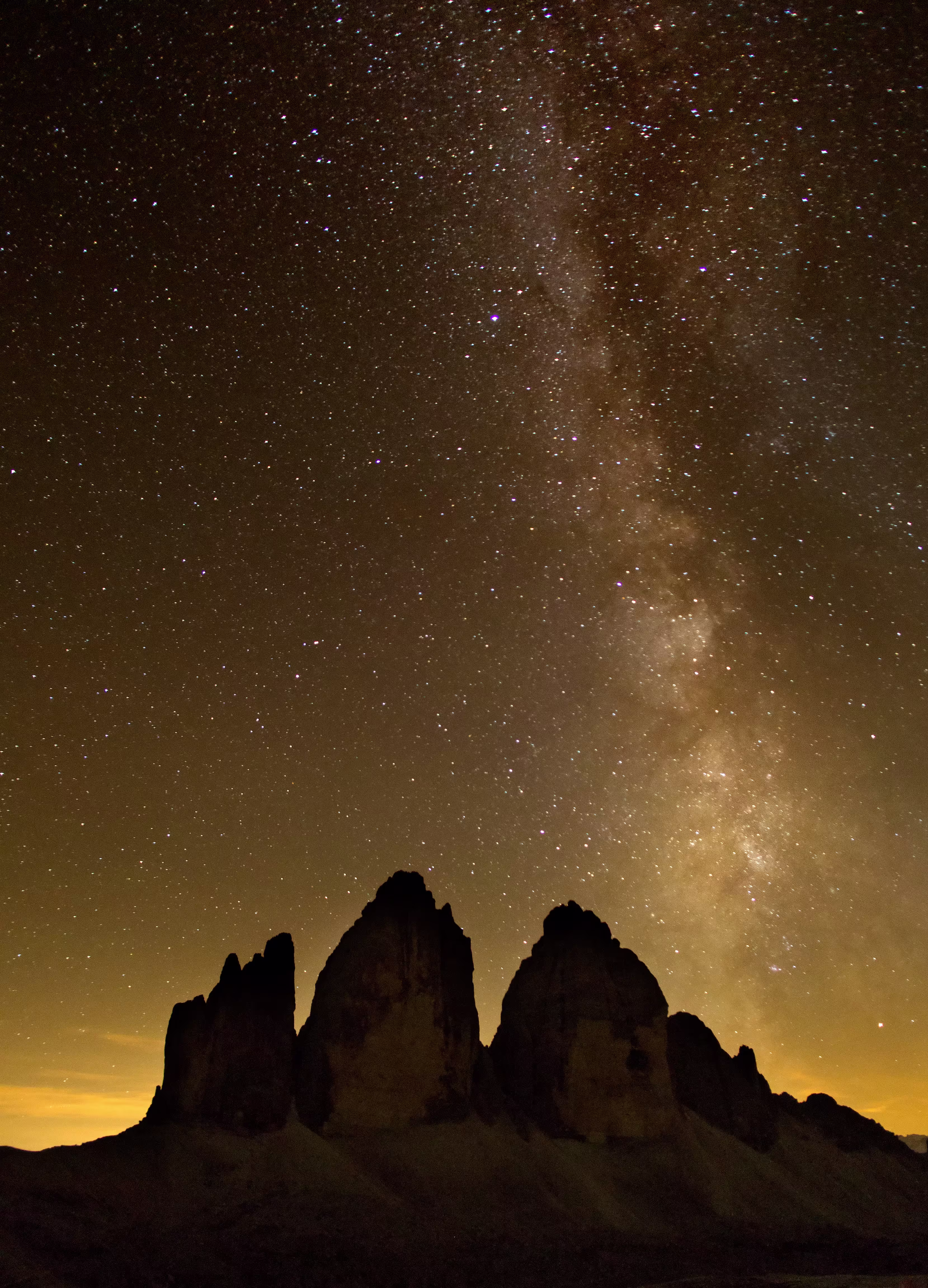Tre Cime Milky Way