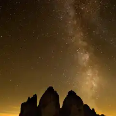 Tre Cime Milky Way