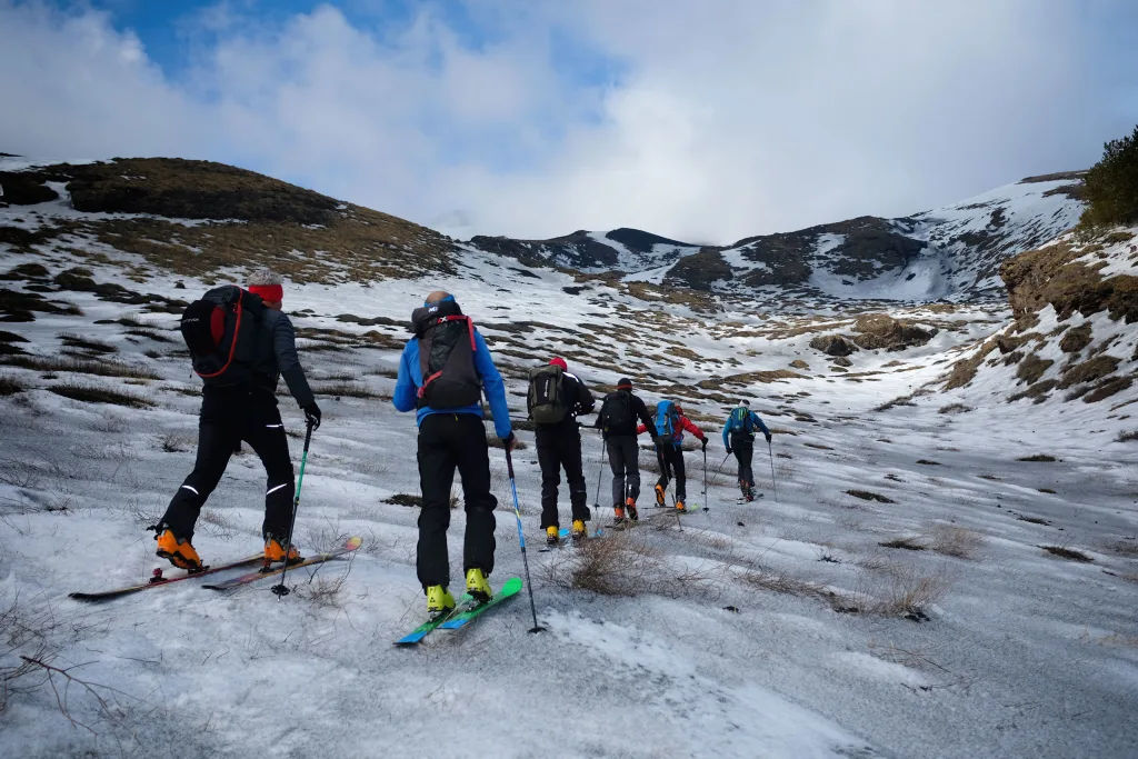 Partenza per la Montagnola