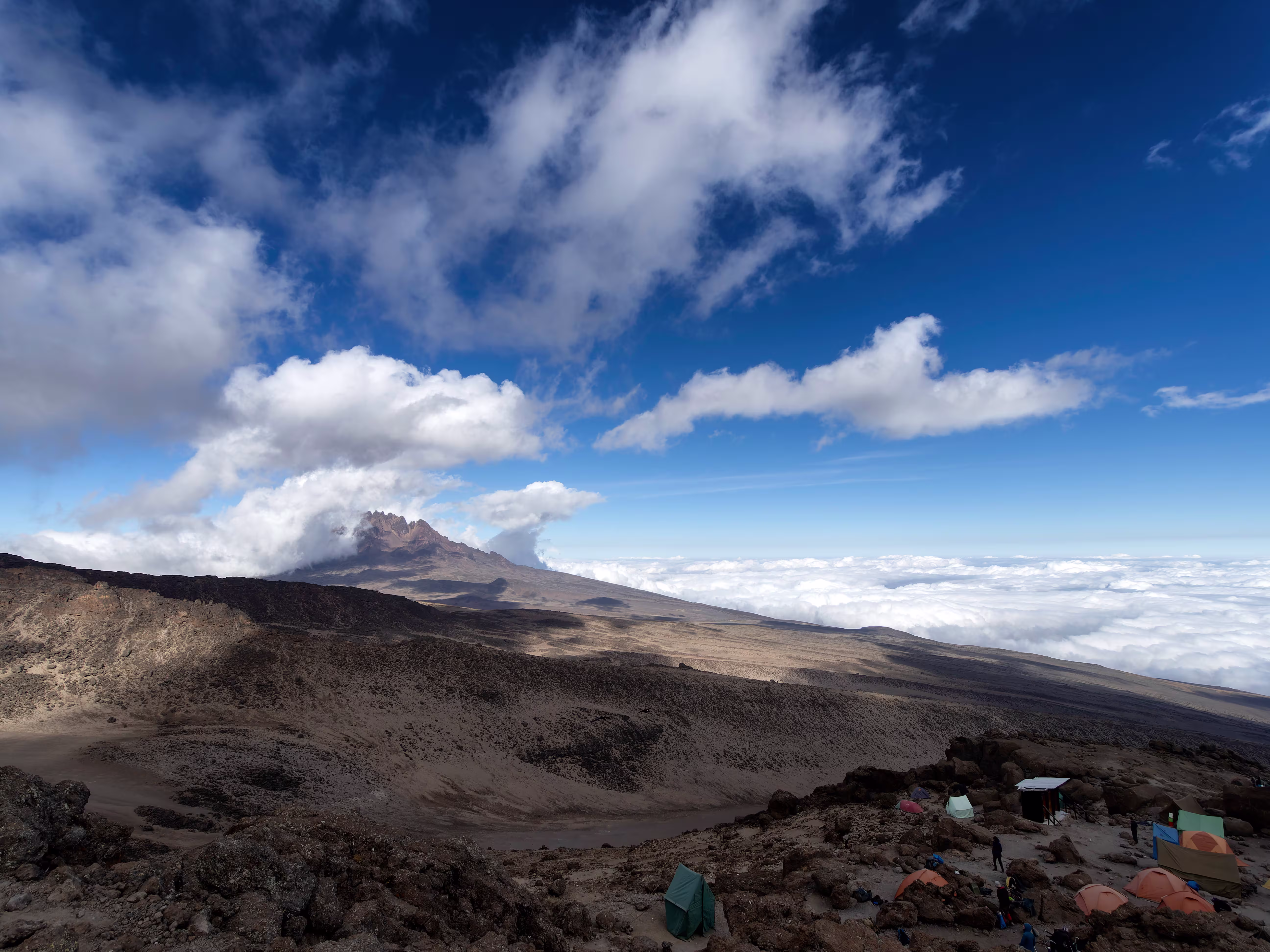 Il Mawanzi dal base camp