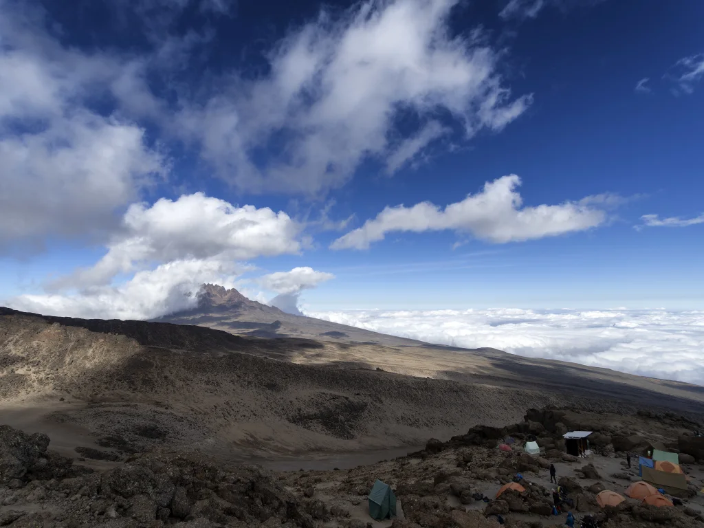 Il Mawanzi dal base camp