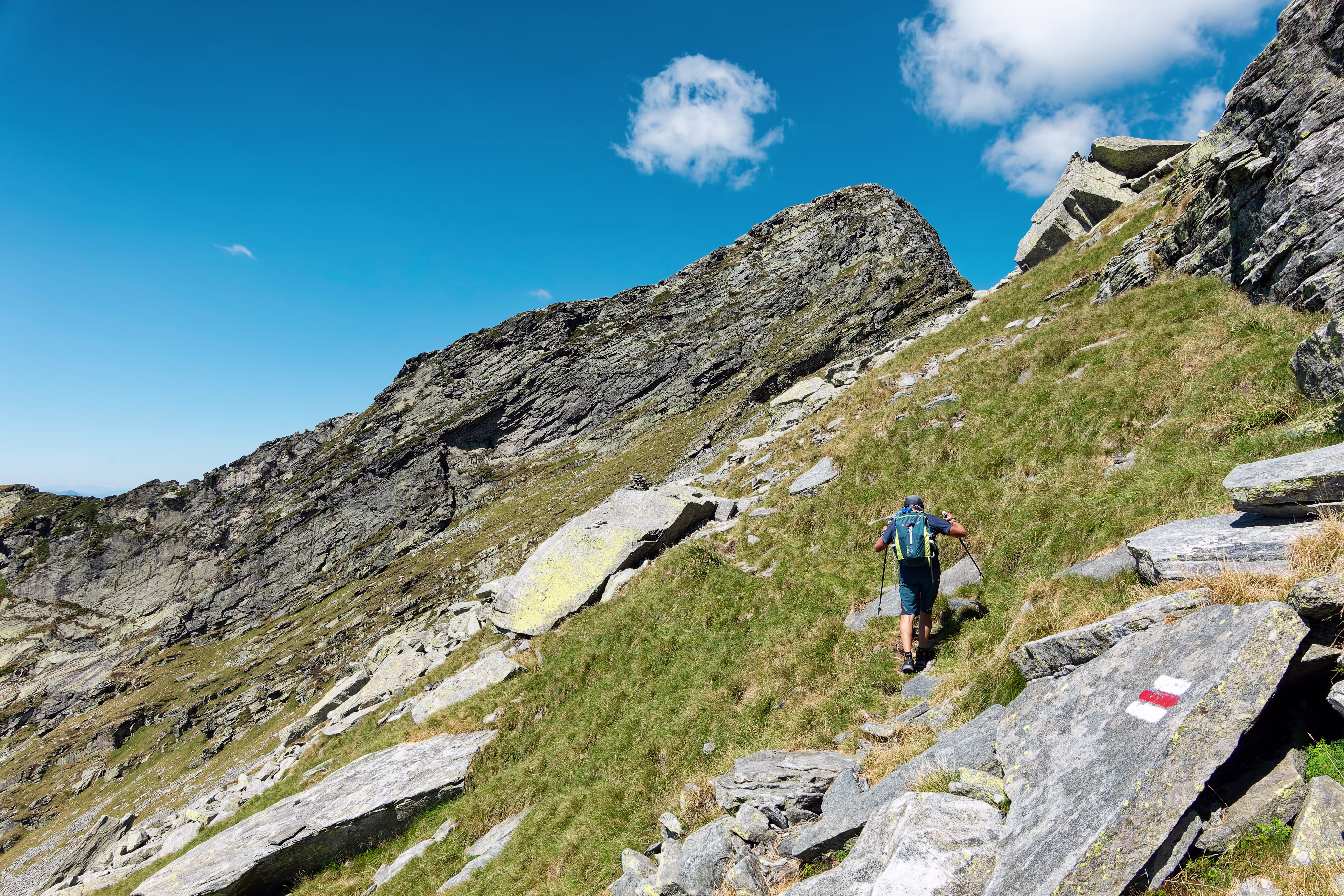 Quasi alla Bocchetta di Erbea