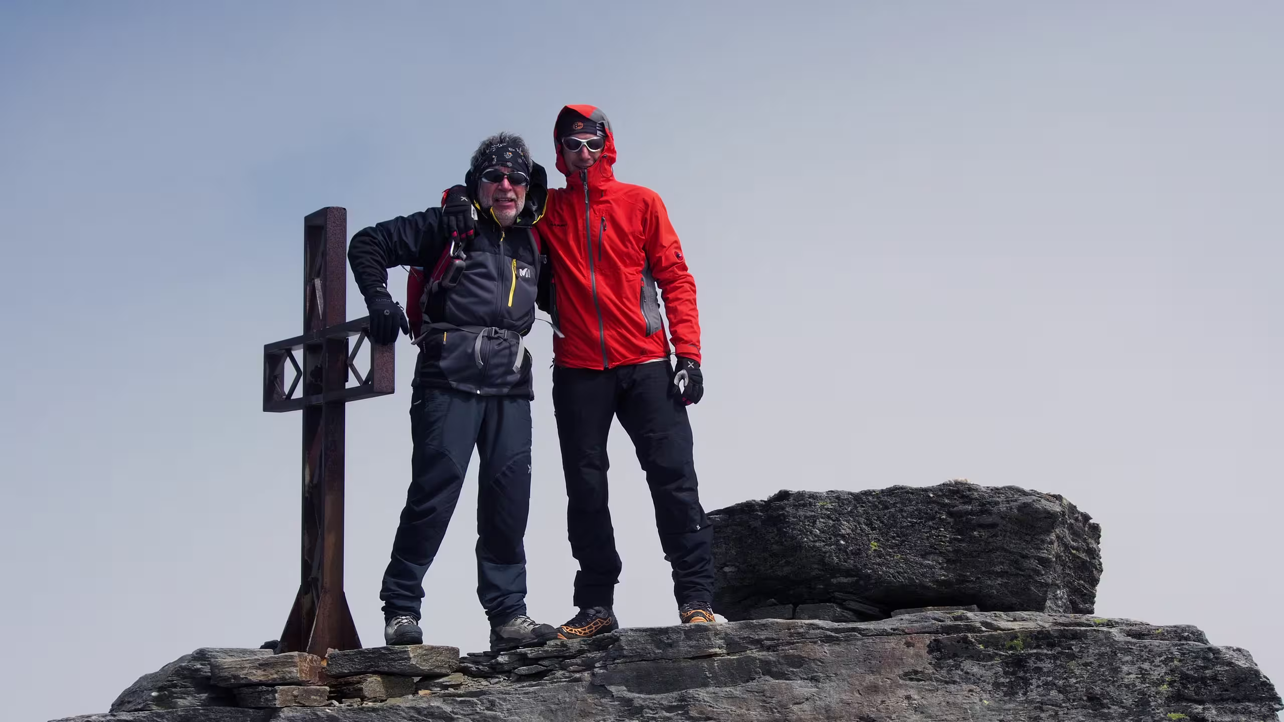 In vetta al Pizzo Emet